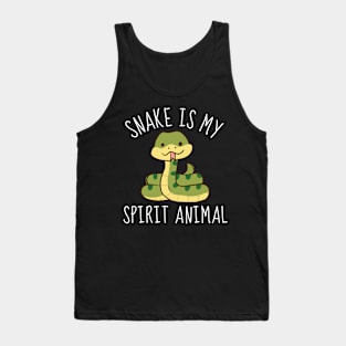 Snake Is My Spirit Animal Cute Tank Top